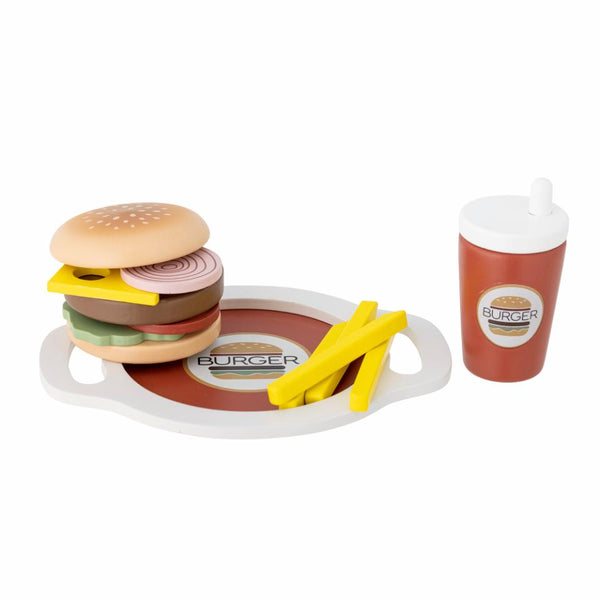 Jools Play Set, Food, Brown, FSC®100%, MDF - Linzis