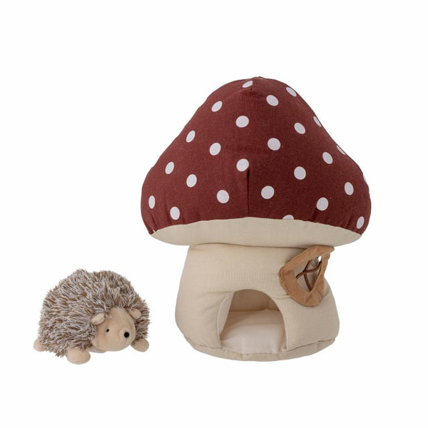 Gaston Soft toy, Red, Linen - Linzis