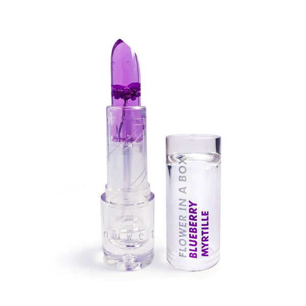 Flower in a Box Ph React Blueberry Purple Lip Balm - Linzis
