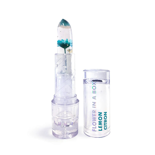 Flower in a Box Ph React Lemon Blue Lip Balm - Linzis