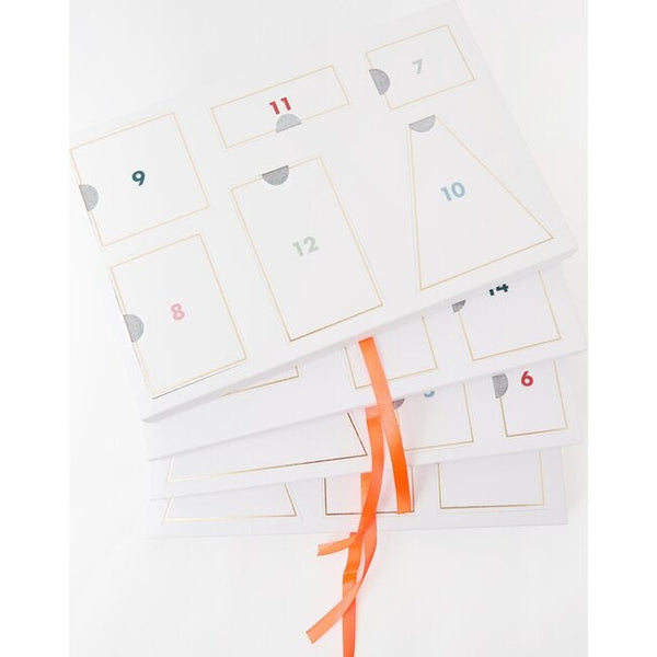 Festive Village Wooden Advent Calendar - Linzis