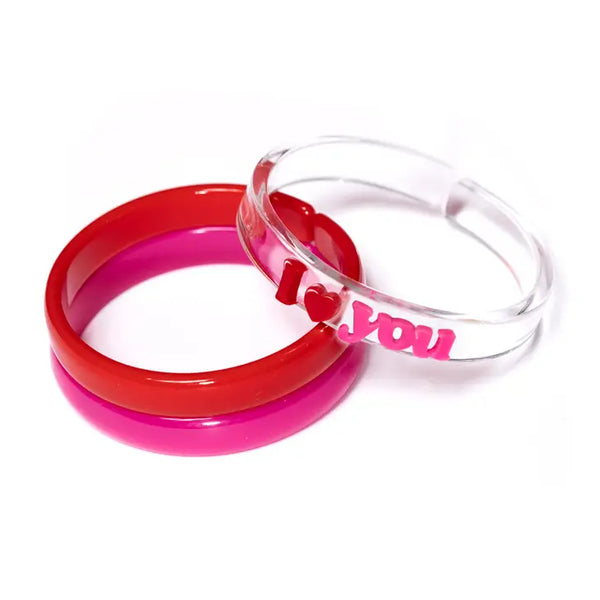 I Heart You Bangles Set/3 - Linzis