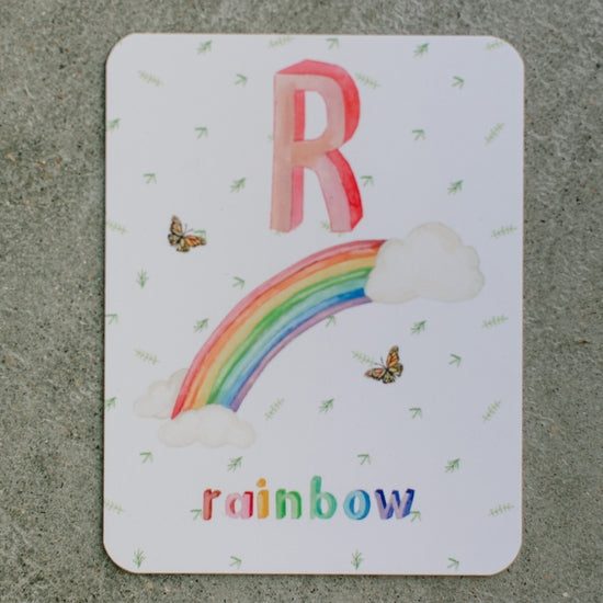 Camping Themed ABC Flashcards for Kids- Packadoo - Linzis