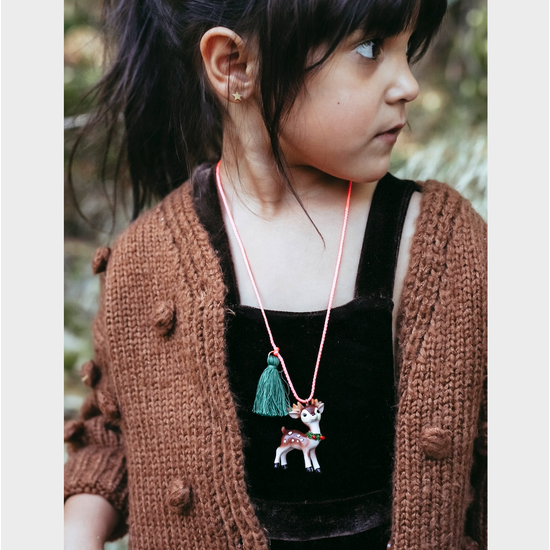 Holiday Reindeer Necklace - Linzis