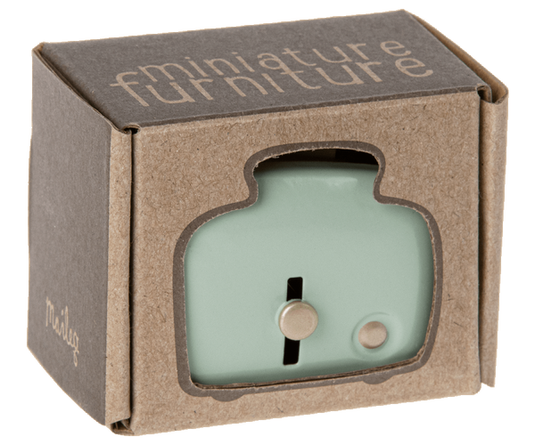 Miniature Toaster & Bread - Mint - Linzis