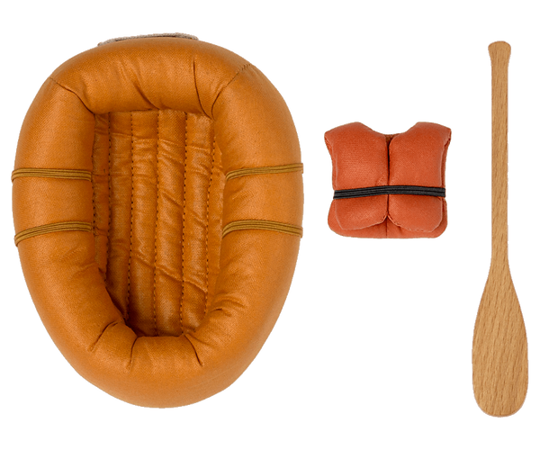 Rubber Boat, Mouse - Dusty yellow - Linzis