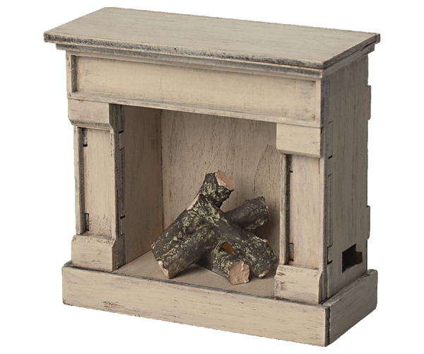 Fireplace, Vintage Off-white - Mouse - Linzis