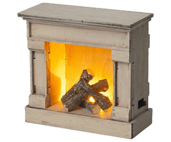 Fireplace, Vintage Off-white - Mouse - Linzis