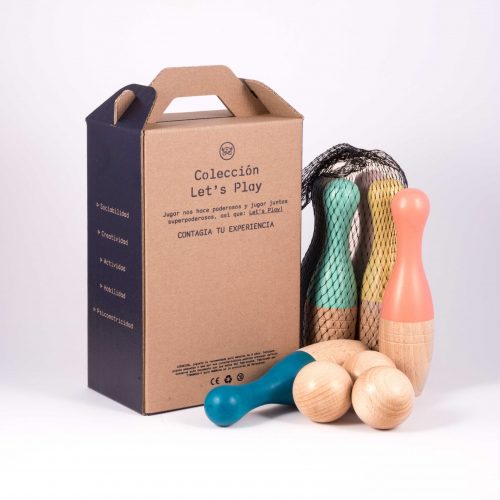 Wooden Bowling Pins - Linzis