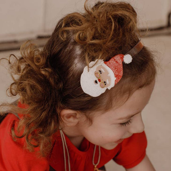 Cheerful Santa Headband - Linzis