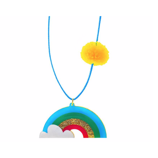Rainbows Are Awesome Necklace - Linzis