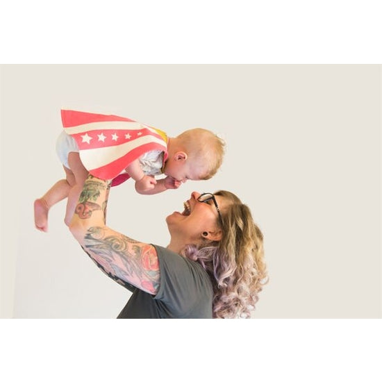 Pink Baby Hero Cape - Linzis