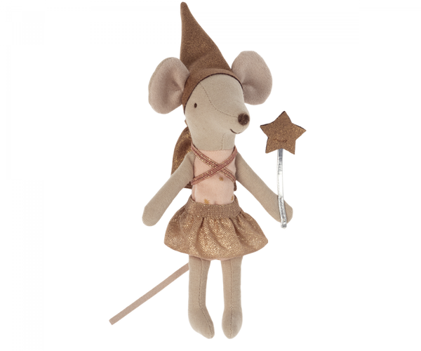 Tooth Fairy Mouse in Matchbox - Rose - Linzis