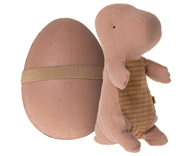 Gantosaurus in egg, Small - Old rose - Linzis