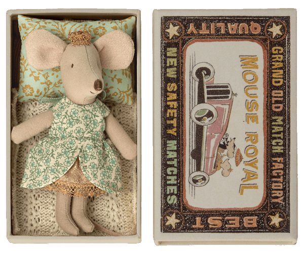 Princess Mouse, Little Sister in Matchbox - Linzis