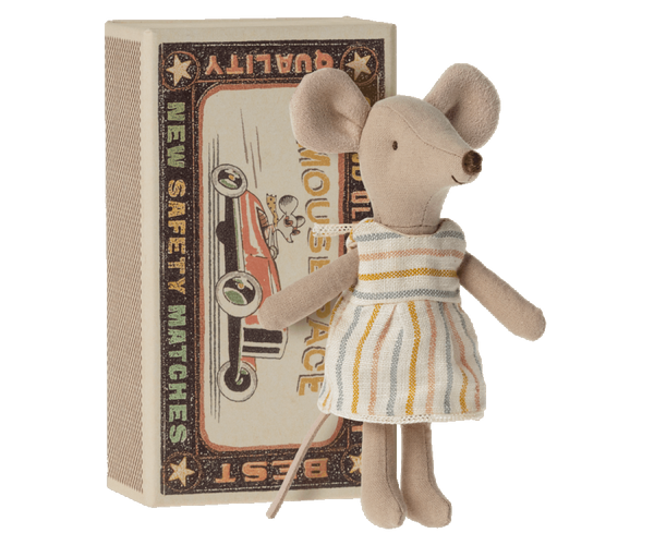 Big Sister Mouse in Matchbox - Linzis