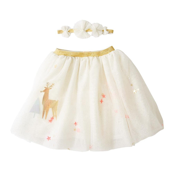 Reindeer Shaker Tutu & Headband - Linzis