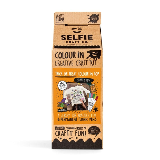 Trick Or Treat Kids Colour In Top - Linzis