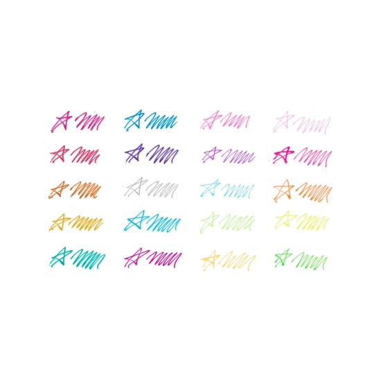 Mini Doodlers Fruity Scented Gel Pens - Set of 20 - Linzis