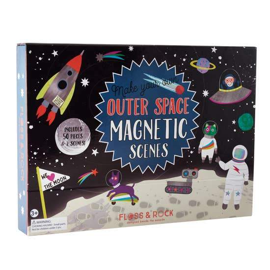 Space Magnetic Play Scenes - Linzis