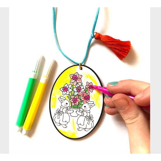 DIY Bunnies Necklace Kit - Linzis