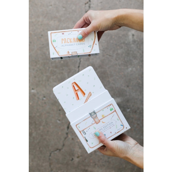 Camping Themed ABC Flashcards for Kids- Packadoo - Linzis