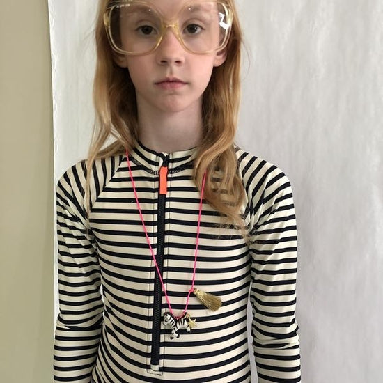 "Zoe The Zebra" Necklace - Linzis