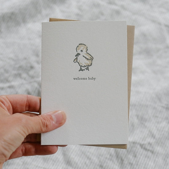 Baby Duckling Card - Linzis
