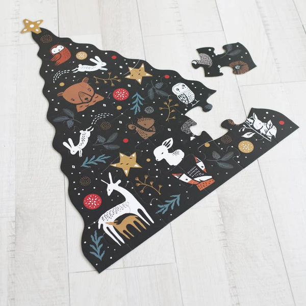 Christmas Tree Floor Puzzle - Linzis
