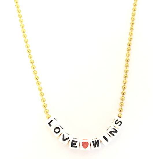 Love Wins Necklace - Linzis