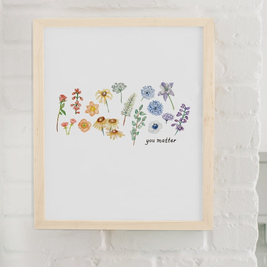 You Matter Pride Art Print - Linzis