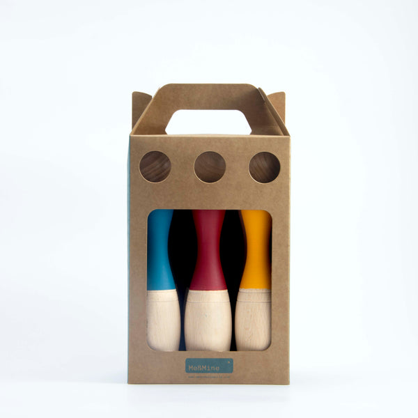 Wooden Bowling Pins - Linzis