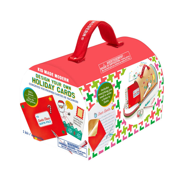 Kid Made Modern Design Your Own Holiday Card Kit - Linzis