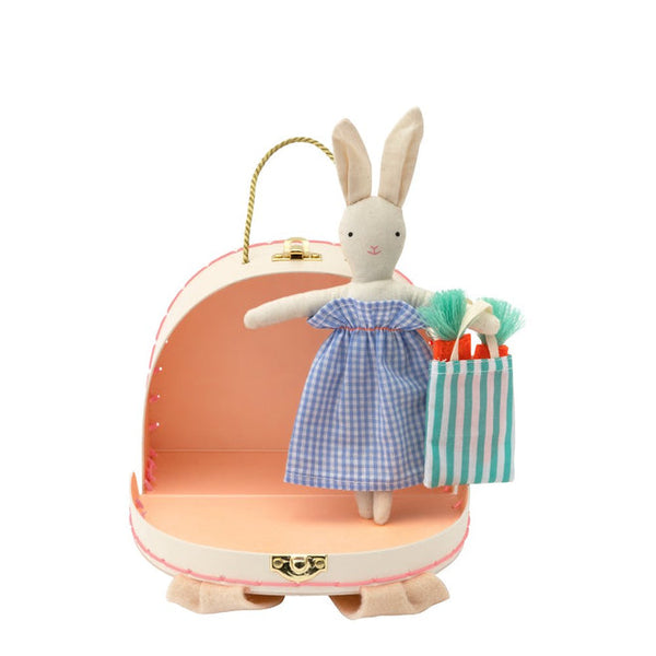 Bunny Mini Suitcase Doll - Linzis