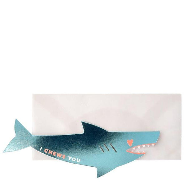 Shark Sticker Love Notes- 20% Off Valentine's Day Cards - Linzis