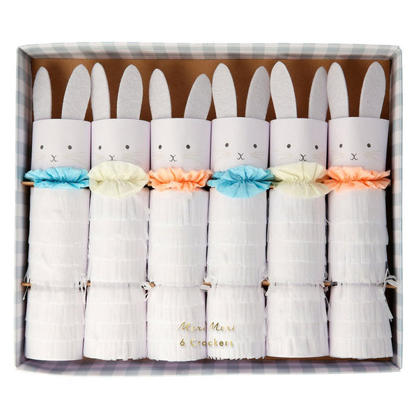 Fringed Bunny Crackers (set of 6) - Linzis