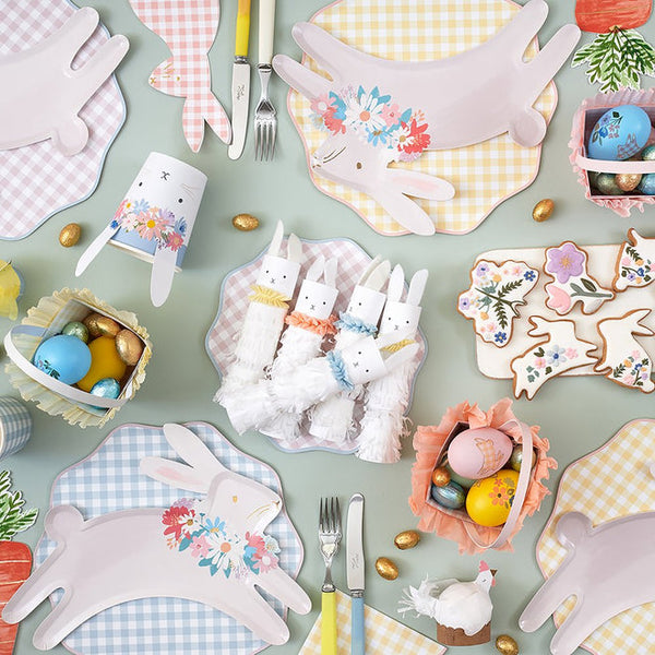 Fringed Bunny Crackers (set of 6) - Linzis