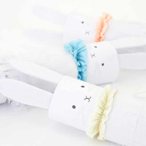 Fringed Bunny Crackers (set of 6) - Linzis