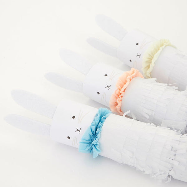 Fringed Bunny Crackers (set of 6) - Linzis