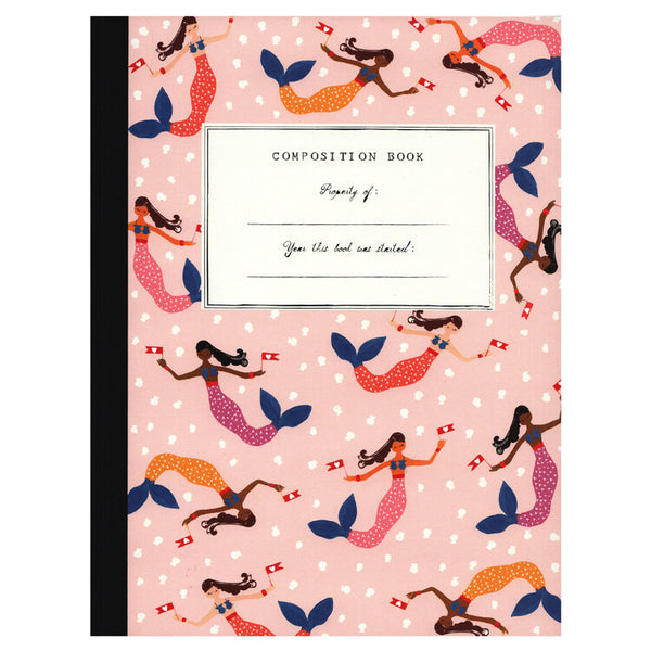 Composition Book - Mermaids on Parade - Linzis