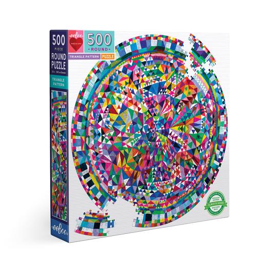 Triangle Pattern 500 Piece Puzzle - Linzis