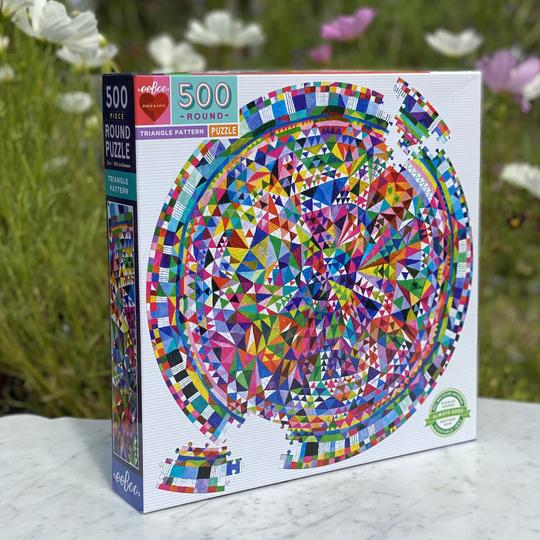 Triangle Pattern 500 Piece Puzzle - Linzis
