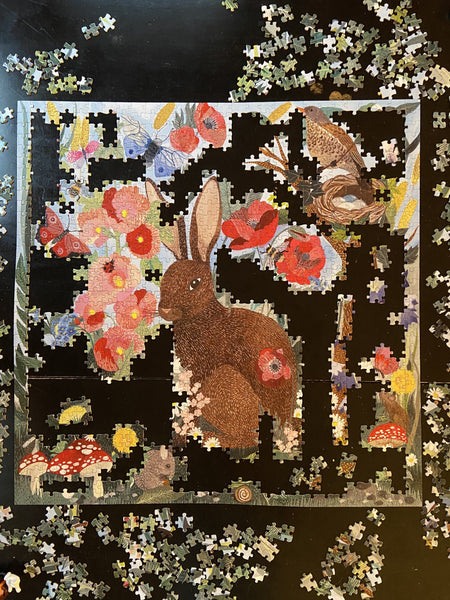 Poppy Bunny 1000 Piece Puzzle - Linzis