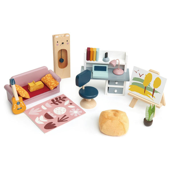 Dolls House Study Furniture - Linzis