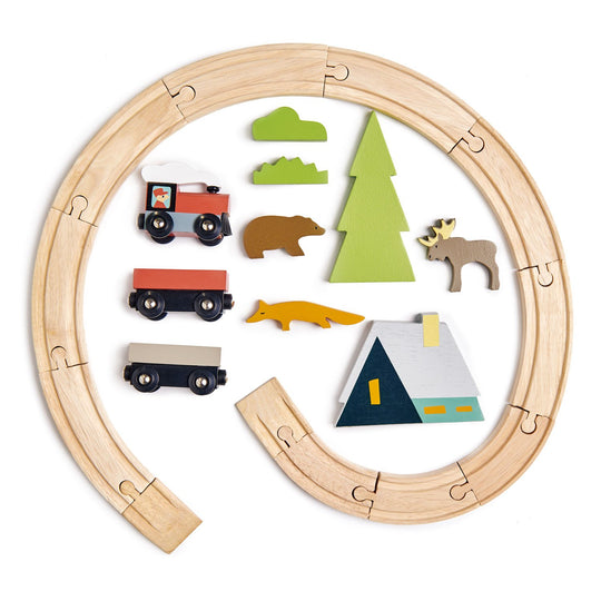 Treetops Train Set - Linzis