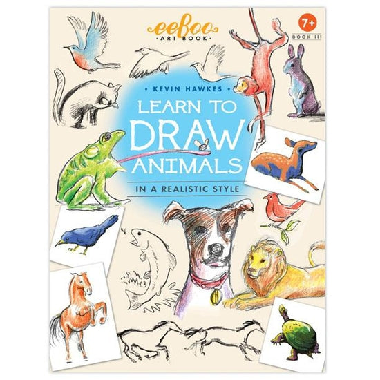 Learn to Draw Animals Art Book - Linzis