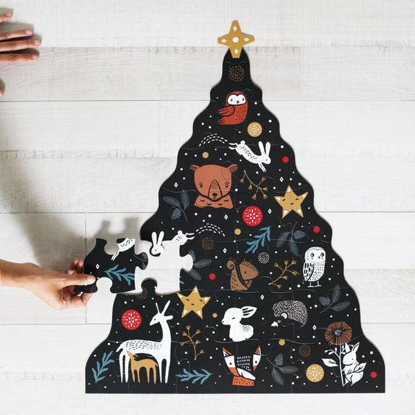Christmas Tree Floor Puzzle - Linzis