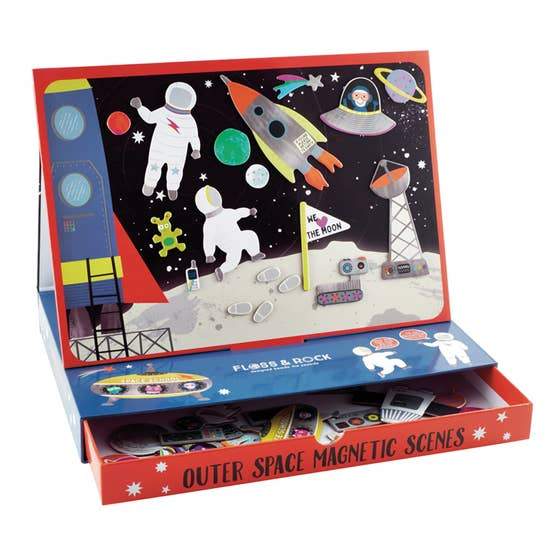 Space Magnetic Play Scenes - Linzis