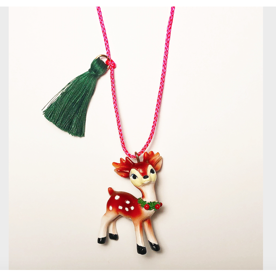 Holiday Reindeer Necklace - Linzis