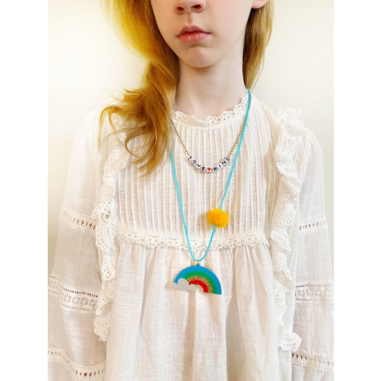 Rainbows Are Awesome Necklace - Linzis